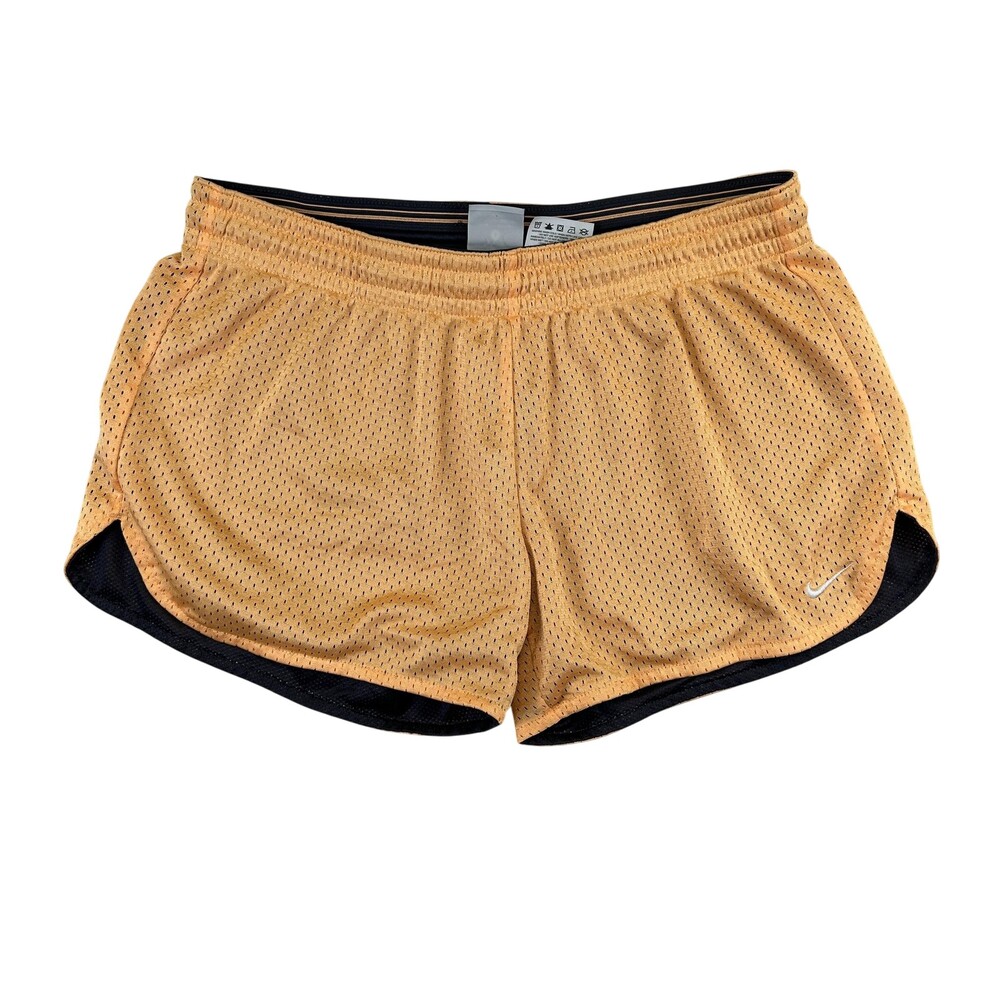 Vintage Nike Shorts Womens Size Small Dri-FIT Mesh Double Up Lined 3" Y2K 2000s